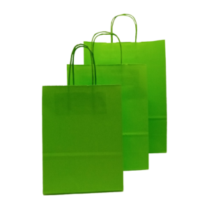 Shopper pastello verde chiaro a caldo